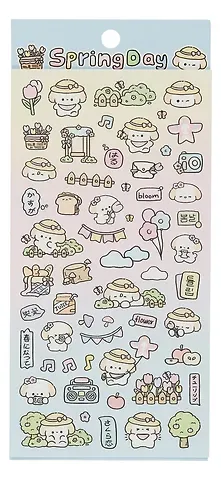 Наклейки Sprinq Day, PVС