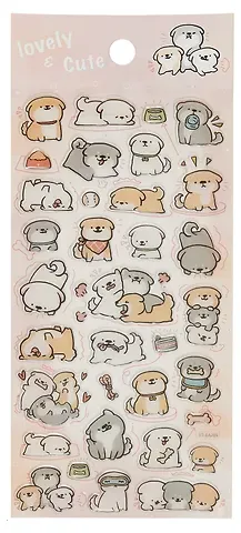 Наклейки Щенки, PVC