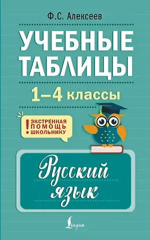 Филипп Сергеевич Алексеев Учебные таблицы. Русский язык. 1-4 классы
