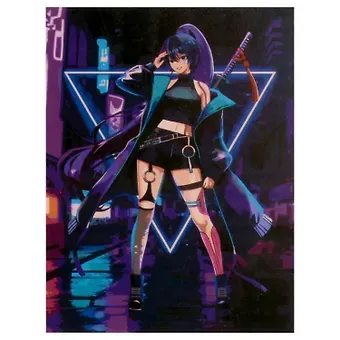 Холст с красками по номерам 