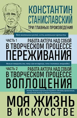 Константин Сергеевич Станиславский Константин Станиславский. Работа актера над собой Части 1 и 2. Моя жизнь в искусстве
