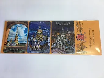 Набор магнитов. 3 шт. Санкт-Петербург NM-014