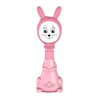 Зайчик Няня. Розовый. Музыкальная интерактивная игрушка