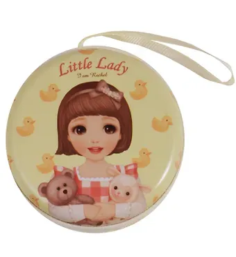 Монетница на молнии Little Lady (металл) (12-21695-S2)