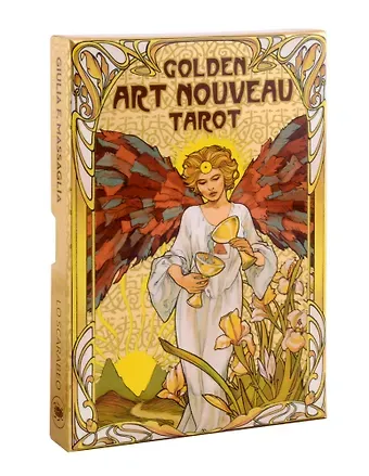 Джулия Ф. Массалья Старшие Арканы Золотое Таро Арт Нуво (22 карты + инструкция)