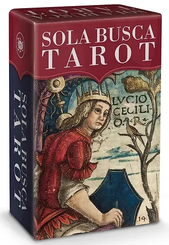 Таро мини Сола Буска/Mini Tarot Sola Busca (78 карт + инструкция)