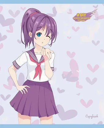 Тетрадь в клетку Listoff, 