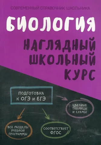 Лариса Владимировна Ёлкина, Ольга Ивановна Аксенова Биология. Наглядный школьный курс