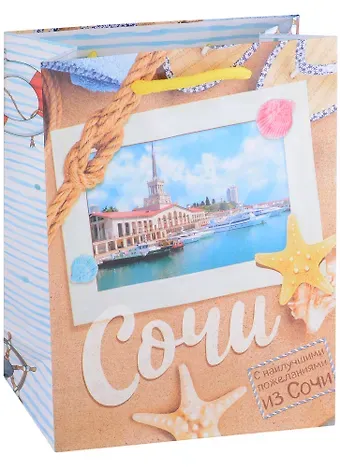 ГС Пакет Сочи 18*23*8 (бумага)