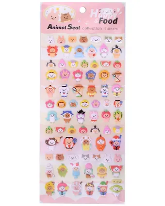 Наклейки Кигуруми (11-21285-1374) (упаковка) Bookvalno