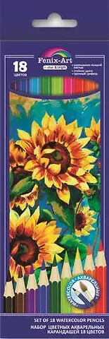 Карандаши цветные Феникс+, 