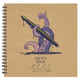 Скетчбук 190*190 30л 