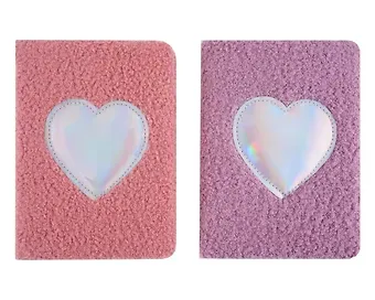 Книга для записей А6 80л кл. с мехом 