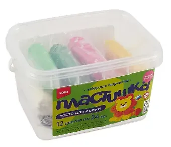 Набор для творчества LORI. Тесто для лепки 