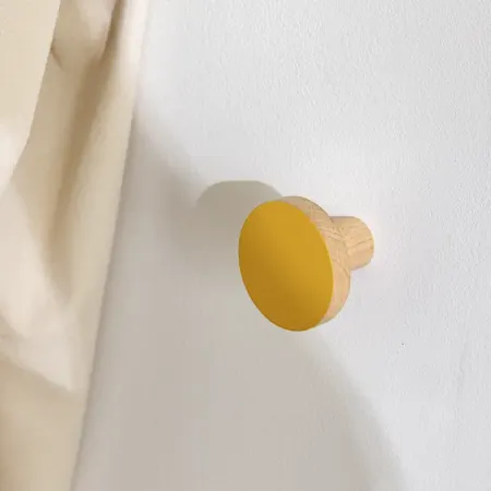 Вешалка настенная Rondo 1 крючок 6x6x4.7 см цвет желтый привод мотора lh rh 6pin для передней двери kia carens 2007 2012 модель hyundai h1 grand starex rondo citra i800