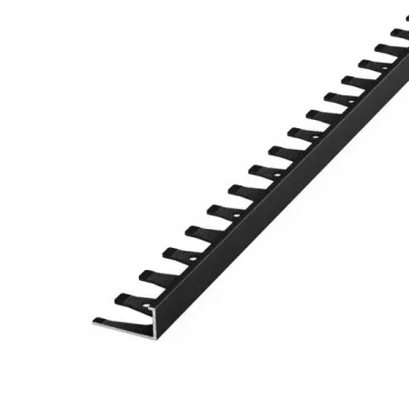 Профиль внешний угол Alprofi ПК 02.2700.15 270 см алюминий окрашенный цвет черный