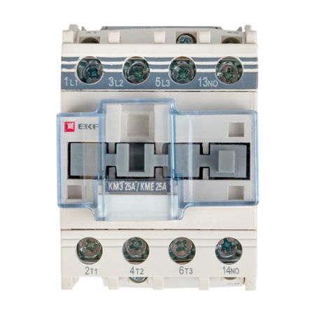 Контактор малогабаритный EKF PROxima КМЭ 220 В 25 А тип AC 1НО (ctr-s-25-220)