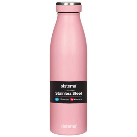 Бутылка стальная Sistema Hydrate 0,5 л