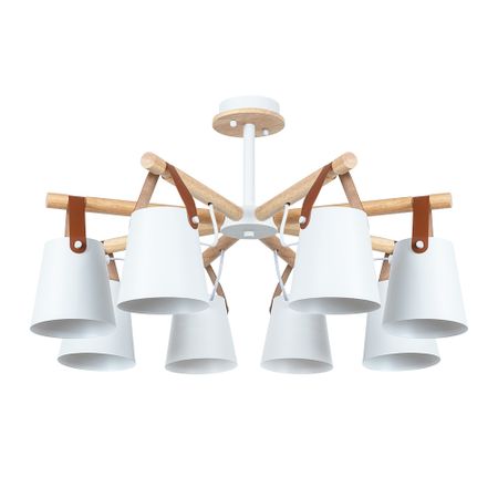 Люстра потолочная Arte Lamp Thomas E27 480 Вт 18 кв.м (A7032PL-8WH)