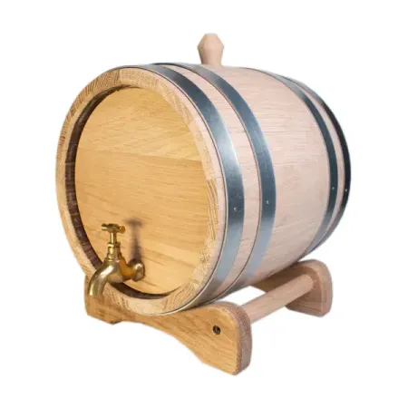 Бочка с краном 5 л круглая дуб цвет коричневый коньяк эгриси 6 лет грузия 0 5 л