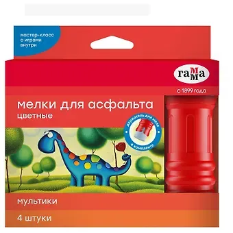 Мелки цветные 06цв 