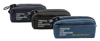 Пенал с большой молнией 