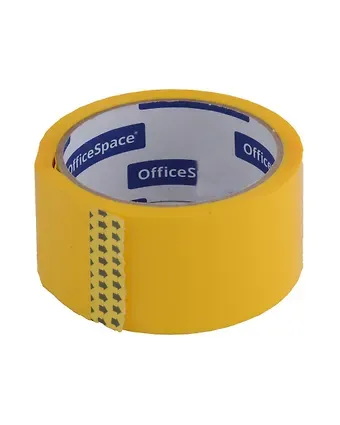 Клейкая лента 48мм*40м упаковочная желтая