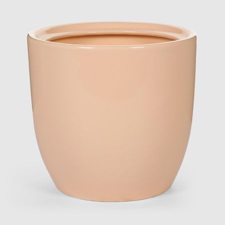 Кашпо Гончар Идеал малый кремовый,d-17 см, h-16 см., v-2,1 л.