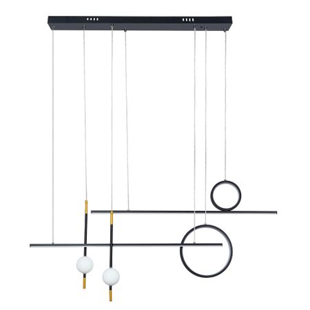 Светильник светодиодный подвесной Arte Lamp Polaris 3000-5700К 85 Вт 12,5 кв.м черный IP20 (A2610SP-85BK) фен polaris phd 3005ddi