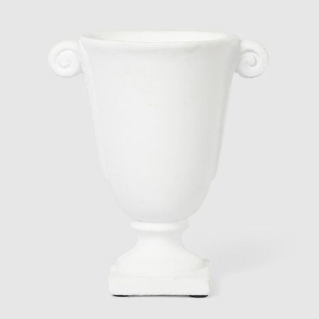 Ваза Dekor pap белая 13х20х18 см moonbiffy белая пластиковая ваза