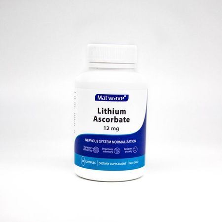 Лития аскорбат Matwave капсулы 12мг 30шт вечная память молитвы об усопших каноны панихида кафизма 17 я лития