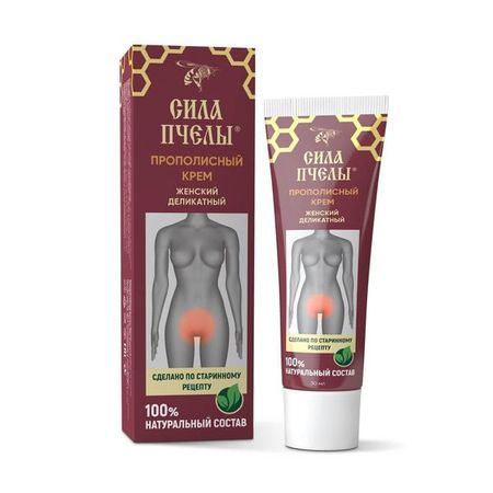 Крем прополисный деликатный женский Силы Пчелы 30мл