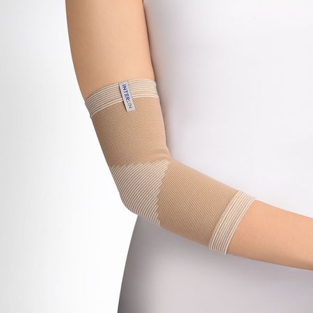 Бандаж на локтевой сустав Интерлин РК Е01, бежевый, р.L