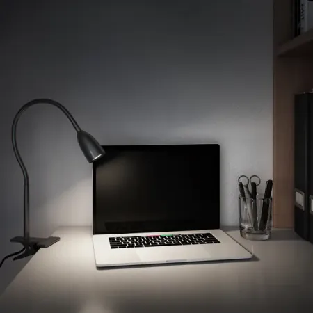 Настольная лампа светодиодная Inspire Gao нейтральный белый свет, цвет черный