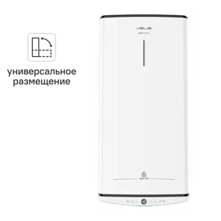 Накопительный водонагреватель электрический 30 л Ariston Velis Tech Inox PW ABSE 3700737 2 кВт нержавеющая сталь мокрый ТЭН