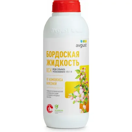 Бордоская жидкость Avgust От болезней 1 л