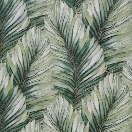 Обои флизелиновые Victoria Stenova Ялта зеленые 1.06 м VS287313