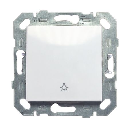 Выключатель Netelsan Byobu проходной встраиваемый одноклавишный белый