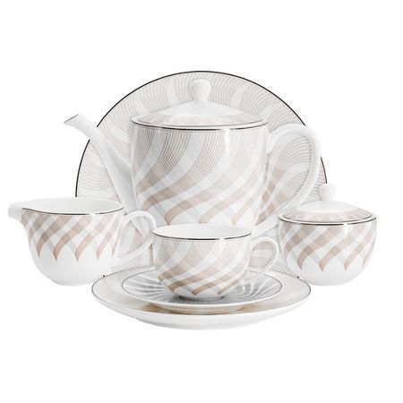 Сервиз чайный Anna Lafarg Оскар 40 предметов 12 персон оскар уайльд the picture of dorian gray