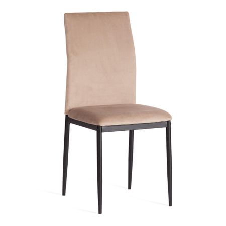 Стул ТС Capri бежевый вельвет 49,5х41х93,5 см