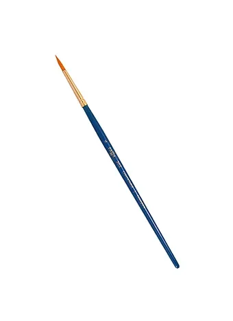 Кисть художественная Галерея, синтетика, круглая, короткая ручка №4, Гамма