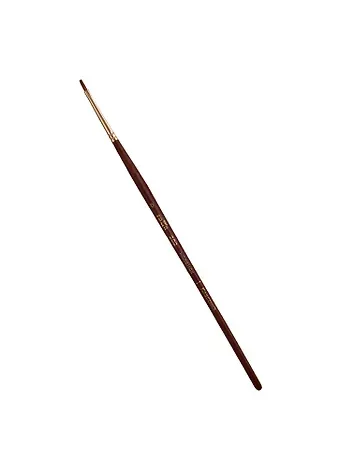 Кисть художественная Классика, колонок, плоская, №0, Гамма