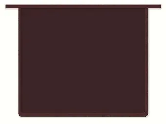 Папка для тетрадей А5 (23,3*20см) Феникс+ Бордо пластиковая на молнии 41695