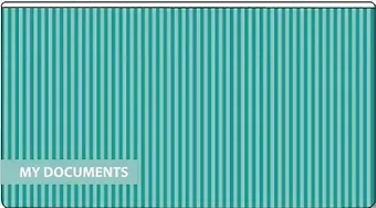 Папка 26*14см Феникс+ Полосы пластиковая, на гибкой молнии