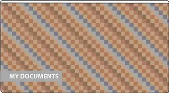 Папка 26*14см Феникс+ Орнамент пластиковая, на гибкой молнии