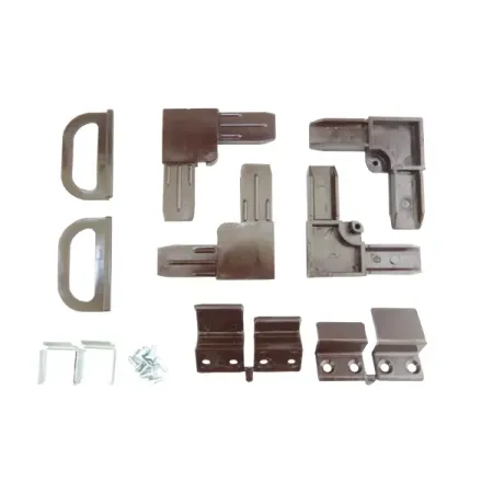 Крепление для москитной сетки 11x3 см цвет коричневый 20 шт.