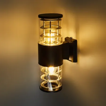 Светильник уличный настенный Smartbuy 18 Вт IP65 цвет черный настенный светильник chi light supplier из травертина и стекла