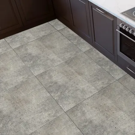 Глазурованный керамогранит Bronx-08 60x60 см 1.8 м² матовый цвет антрацит