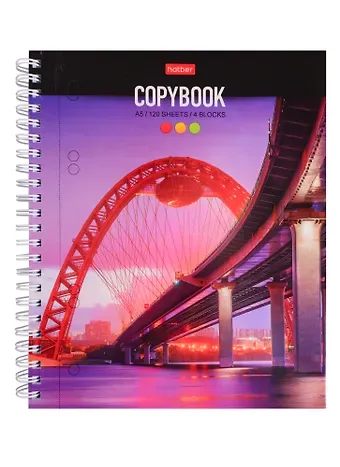 Тетрадь в клетку Hatber, 