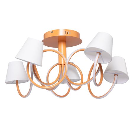 Люстра MW-Light Аэлита на 5 лампочек  9,6w LED 220